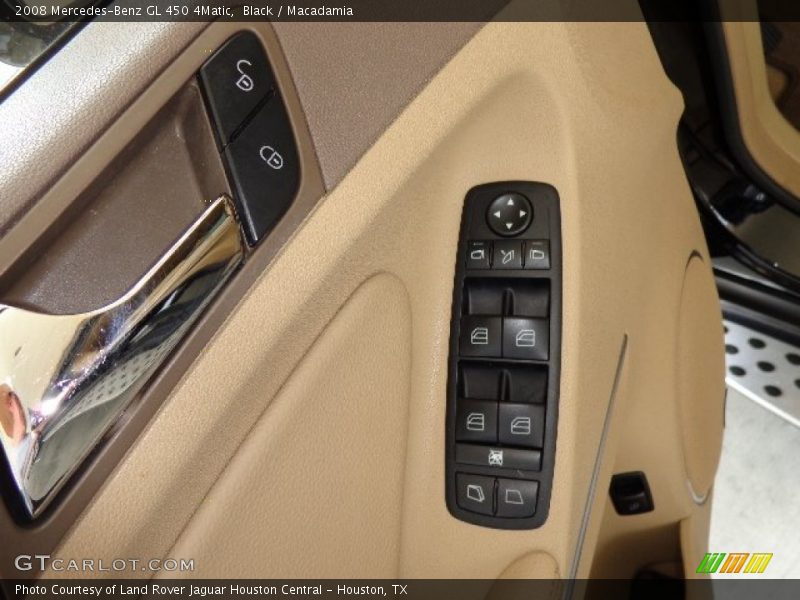 Black / Macadamia 2008 Mercedes-Benz GL 450 4Matic