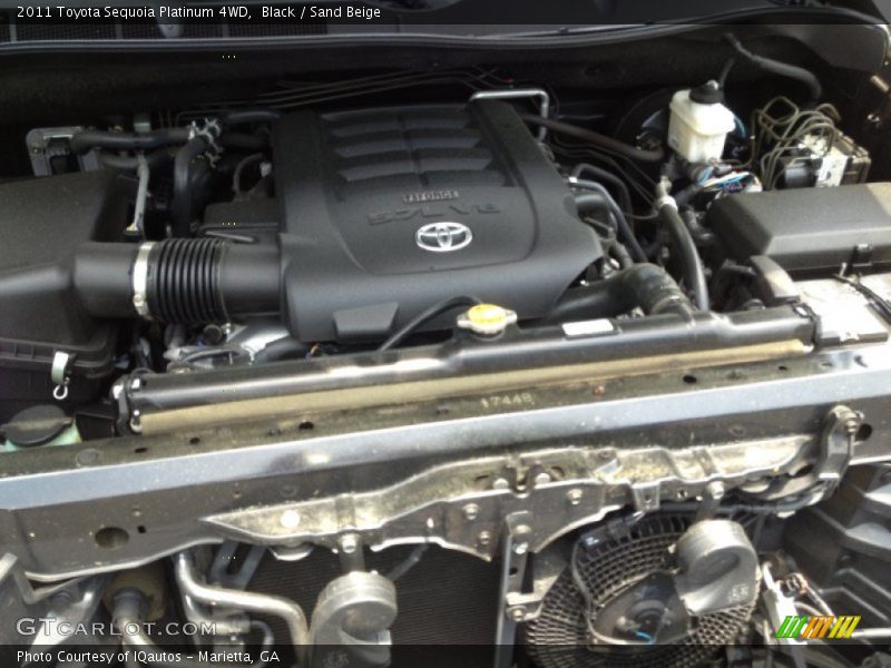 Black / Sand Beige 2011 Toyota Sequoia Platinum 4WD