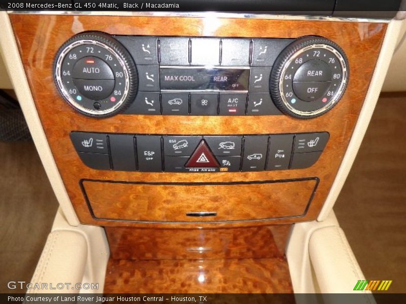 Controls of 2008 GL 450 4Matic