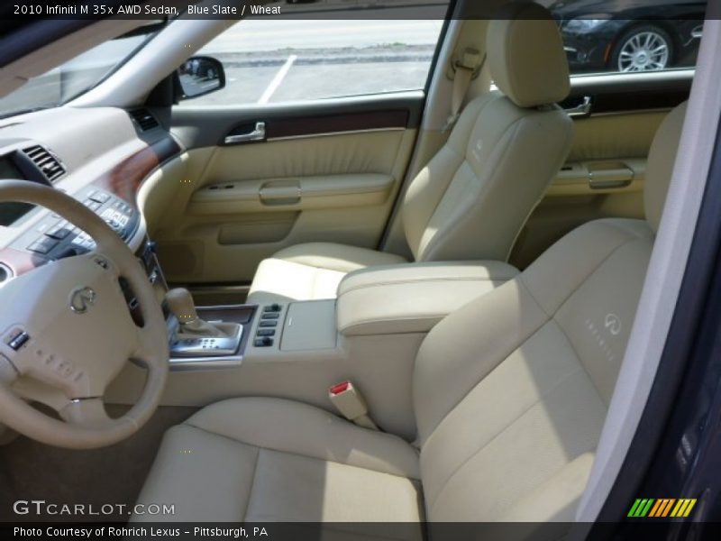 Blue Slate / Wheat 2010 Infiniti M 35x AWD Sedan