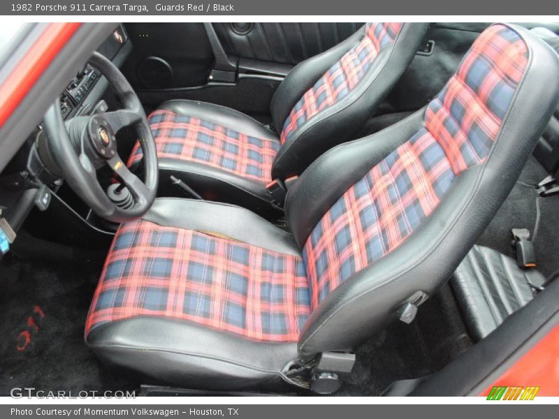  1982 911 Carrera Targa Black Interior