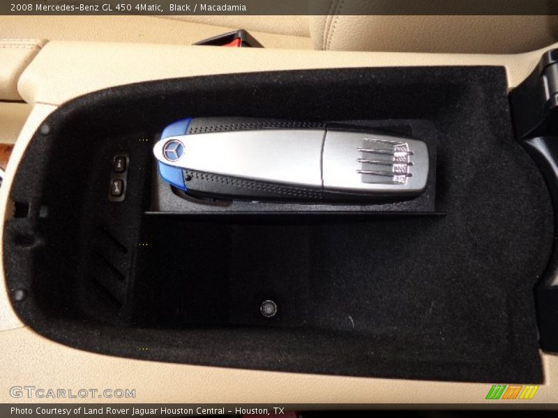 Black / Macadamia 2008 Mercedes-Benz GL 450 4Matic
