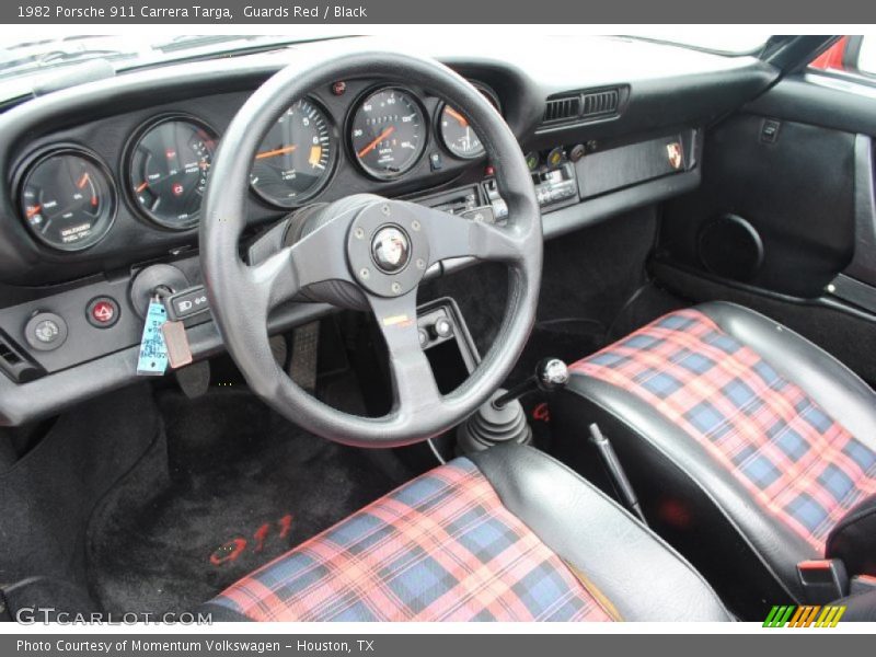 Black Interior - 1982 911 Carrera Targa 