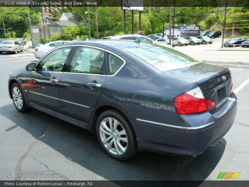 Blue Slate / Wheat 2010 Infiniti M 35x AWD Sedan