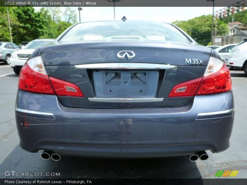 Blue Slate / Wheat 2010 Infiniti M 35x AWD Sedan