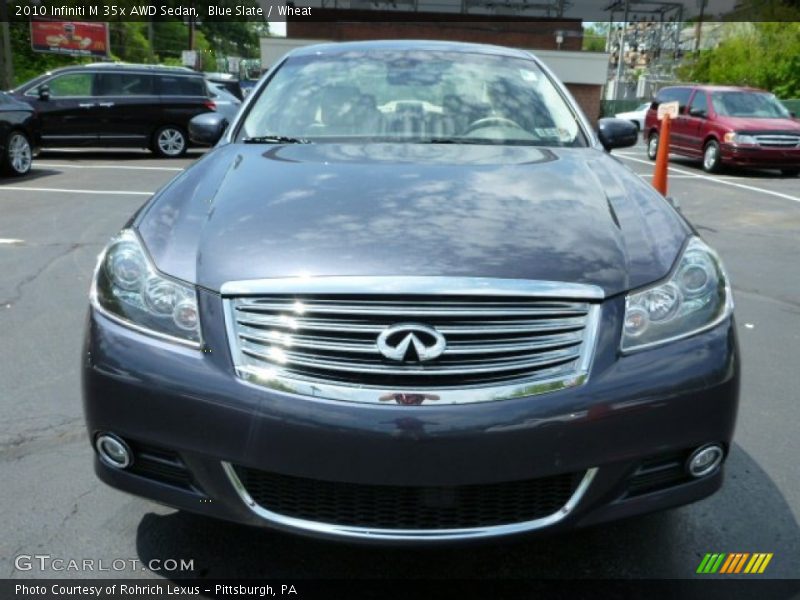 Blue Slate / Wheat 2010 Infiniti M 35x AWD Sedan