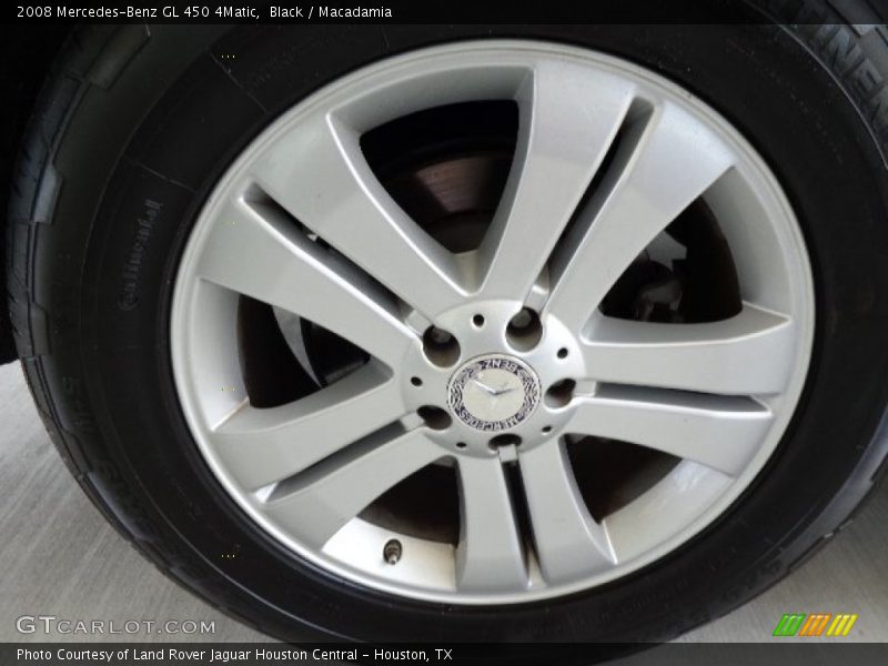 Black / Macadamia 2008 Mercedes-Benz GL 450 4Matic