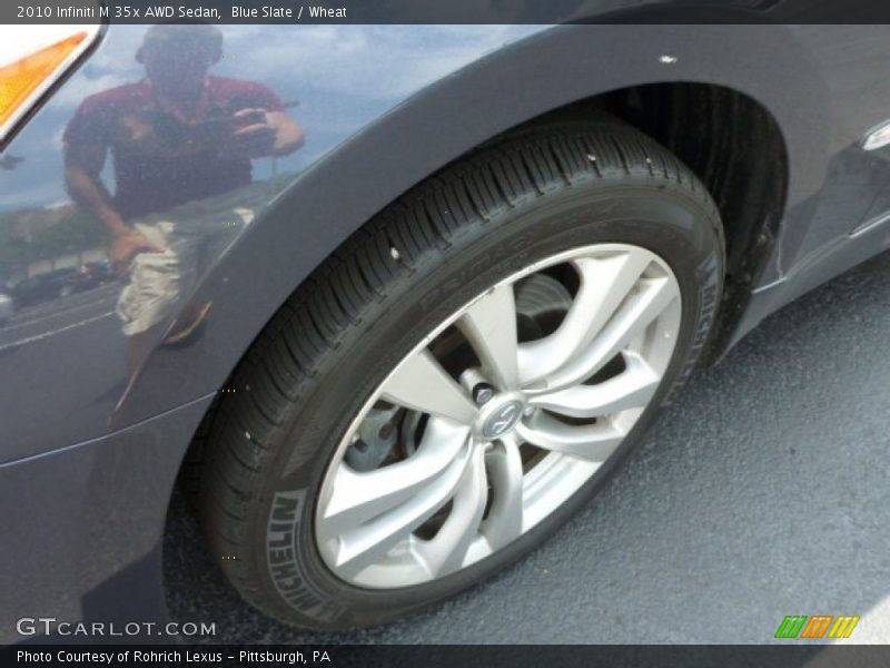 Blue Slate / Wheat 2010 Infiniti M 35x AWD Sedan