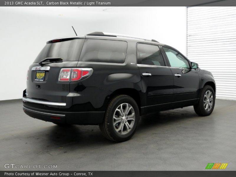 Carbon Black Metallic / Light Titanium 2013 GMC Acadia SLT