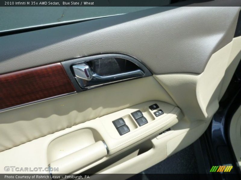 Blue Slate / Wheat 2010 Infiniti M 35x AWD Sedan