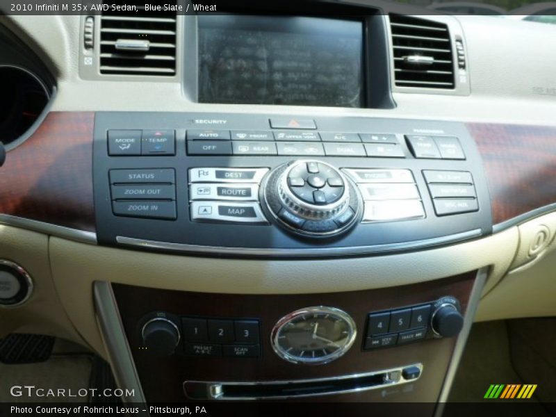 Blue Slate / Wheat 2010 Infiniti M 35x AWD Sedan