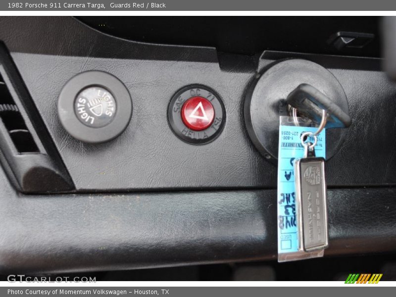 Keys of 1982 911 Carrera Targa