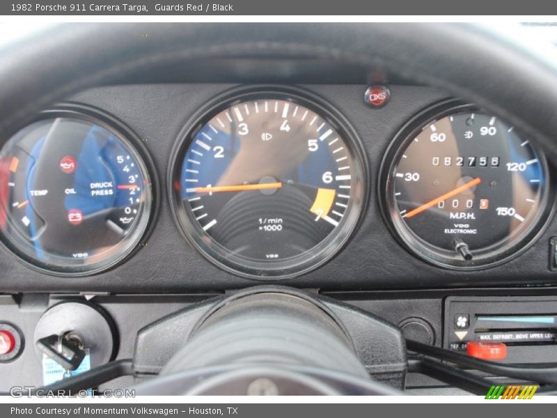  1982 911 Carrera Targa Carrera Targa Gauges