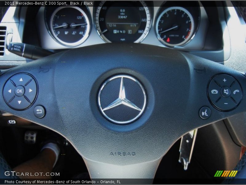 Controls of 2011 C 300 Sport
