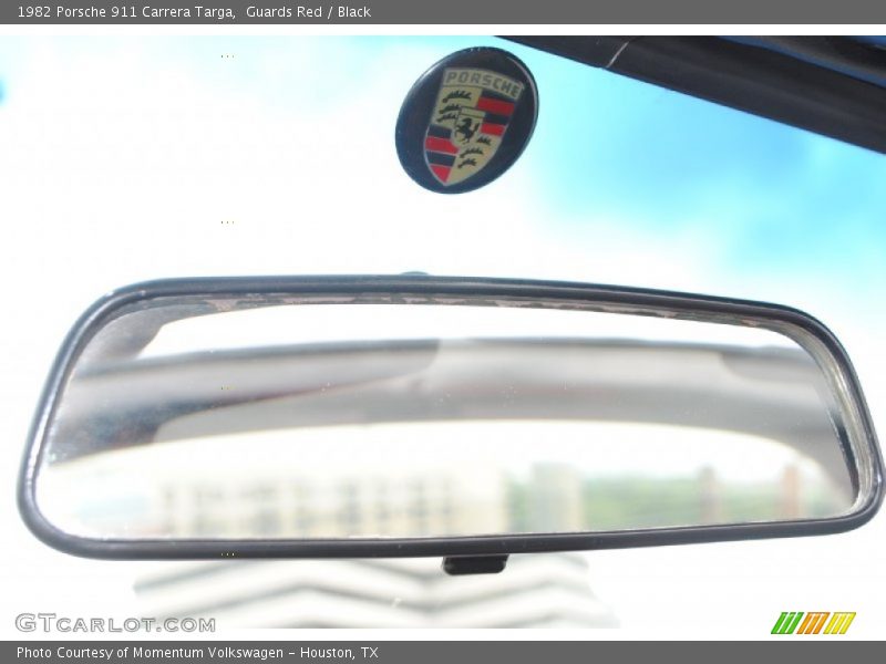 Guards Red / Black 1982 Porsche 911 Carrera Targa
