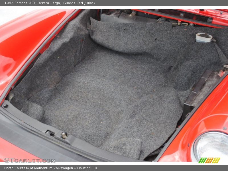  1982 911 Carrera Targa Trunk