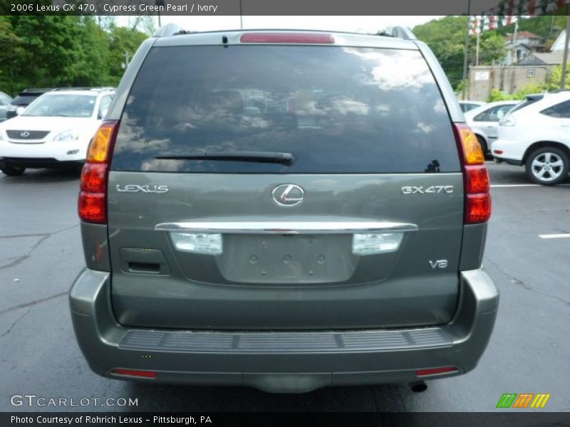 Cypress Green Pearl / Ivory 2006 Lexus GX 470