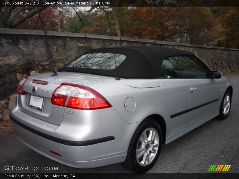 Silver Metallic / Slate Gray 2006 Saab 9-3 2.0T Convertible