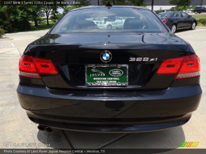 Jet Black / Black 2007 BMW 3 Series 328xi Coupe