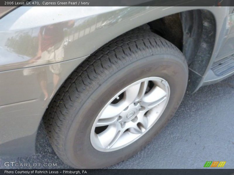 Cypress Green Pearl / Ivory 2006 Lexus GX 470
