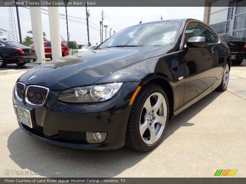 Jet Black / Black 2007 BMW 3 Series 328xi Coupe