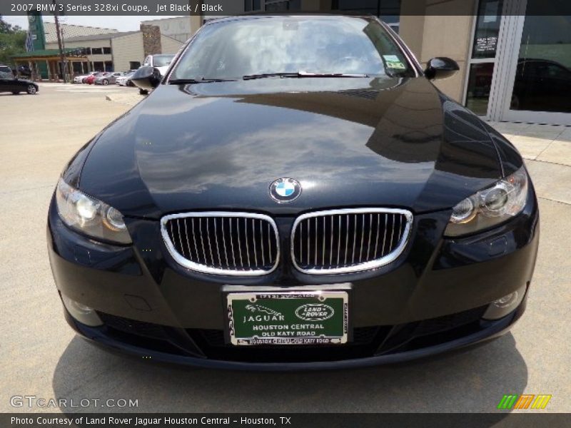Jet Black / Black 2007 BMW 3 Series 328xi Coupe
