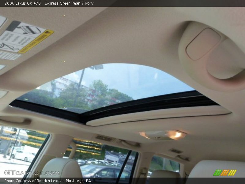 Cypress Green Pearl / Ivory 2006 Lexus GX 470
