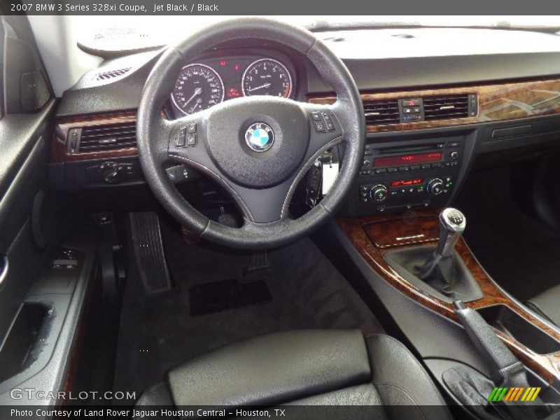 Jet Black / Black 2007 BMW 3 Series 328xi Coupe