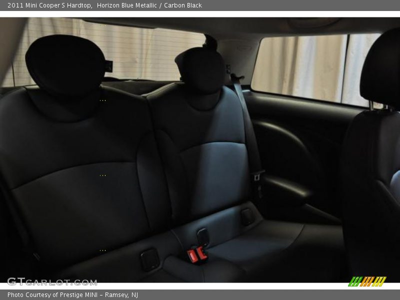 Horizon Blue Metallic / Carbon Black 2011 Mini Cooper S Hardtop