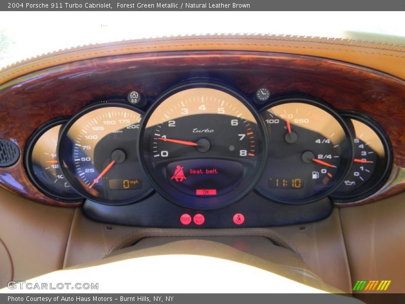  2004 911 Turbo Cabriolet Turbo Cabriolet Gauges