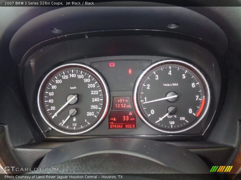  2007 3 Series 328xi Coupe 328xi Coupe Gauges