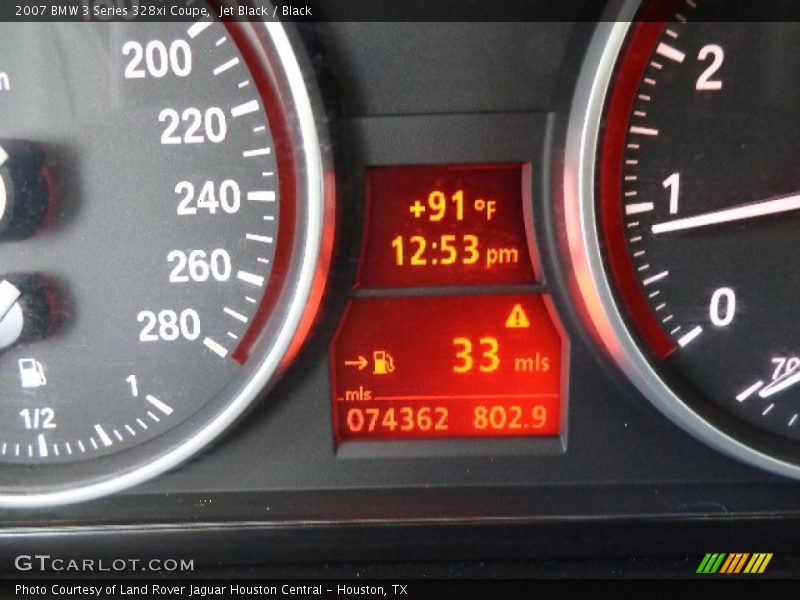 Jet Black / Black 2007 BMW 3 Series 328xi Coupe