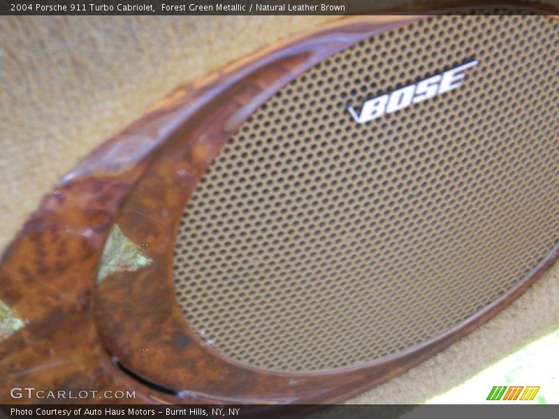 Audio System of 2004 911 Turbo Cabriolet