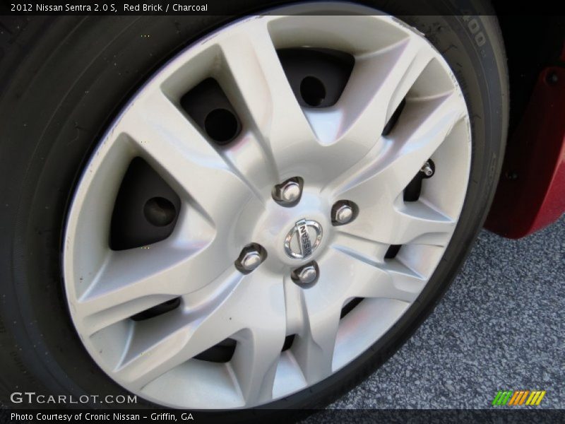 Red Brick / Charcoal 2012 Nissan Sentra 2.0 S
