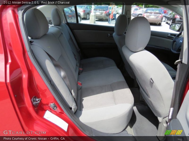 Red Brick / Charcoal 2012 Nissan Sentra 2.0 S