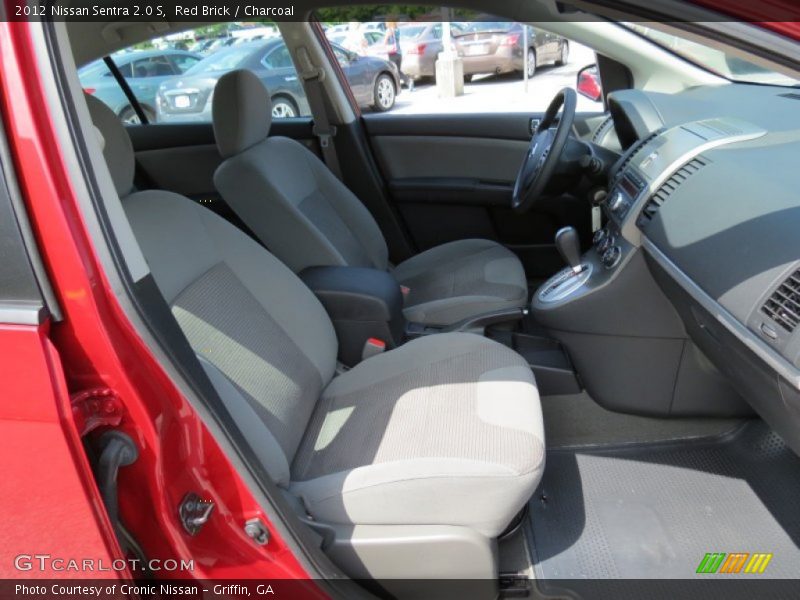 Red Brick / Charcoal 2012 Nissan Sentra 2.0 S