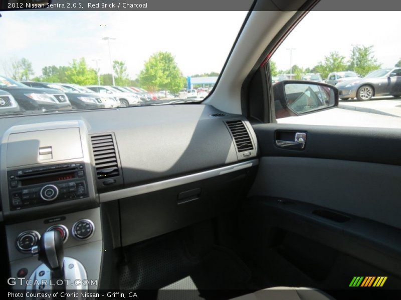 Red Brick / Charcoal 2012 Nissan Sentra 2.0 S
