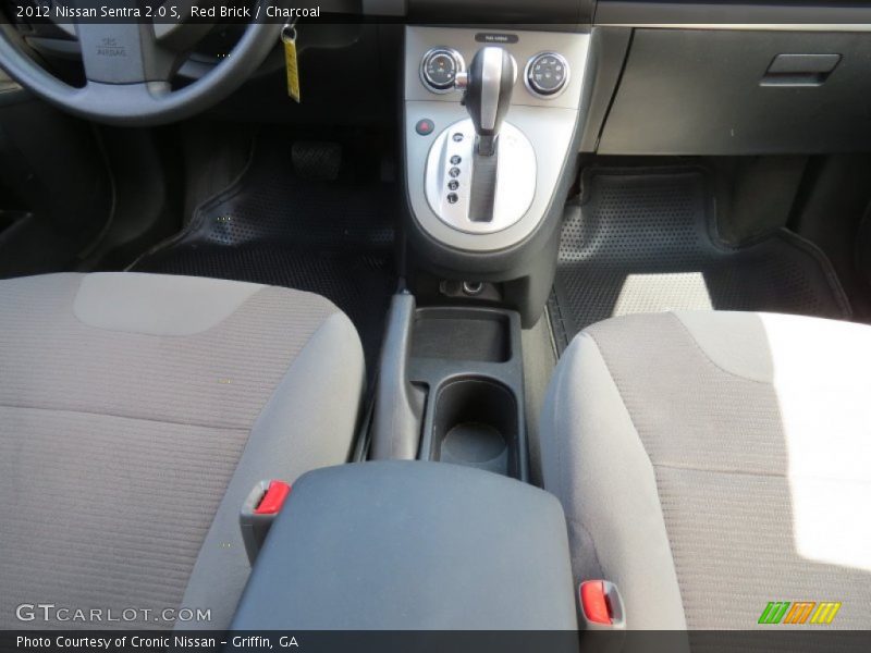 Red Brick / Charcoal 2012 Nissan Sentra 2.0 S