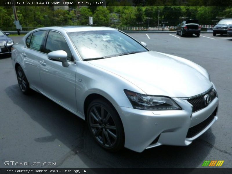 Front 3/4 View of 2013 GS 350 AWD F Sport