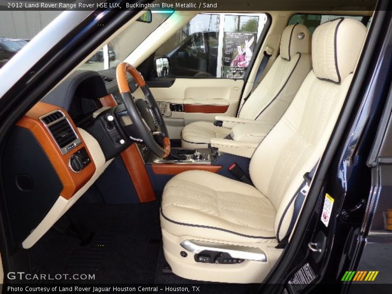  2012 Range Rover HSE LUX Sand Interior