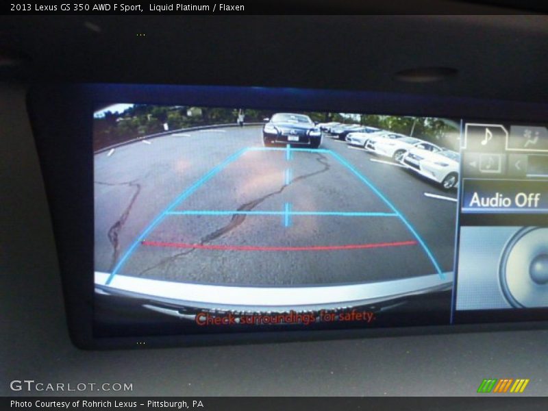 Liquid Platinum / Flaxen 2013 Lexus GS 350 AWD F Sport