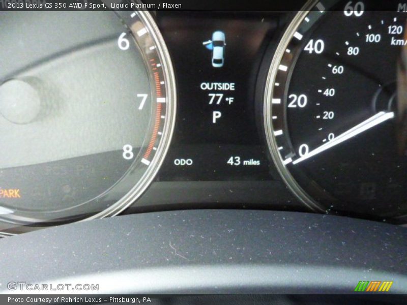 Liquid Platinum / Flaxen 2013 Lexus GS 350 AWD F Sport