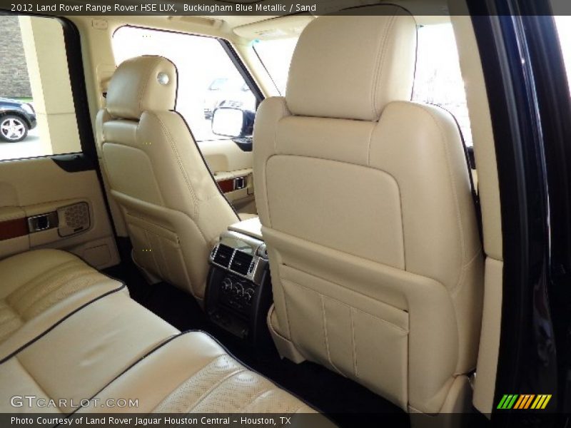 Buckingham Blue Metallic / Sand 2012 Land Rover Range Rover HSE LUX