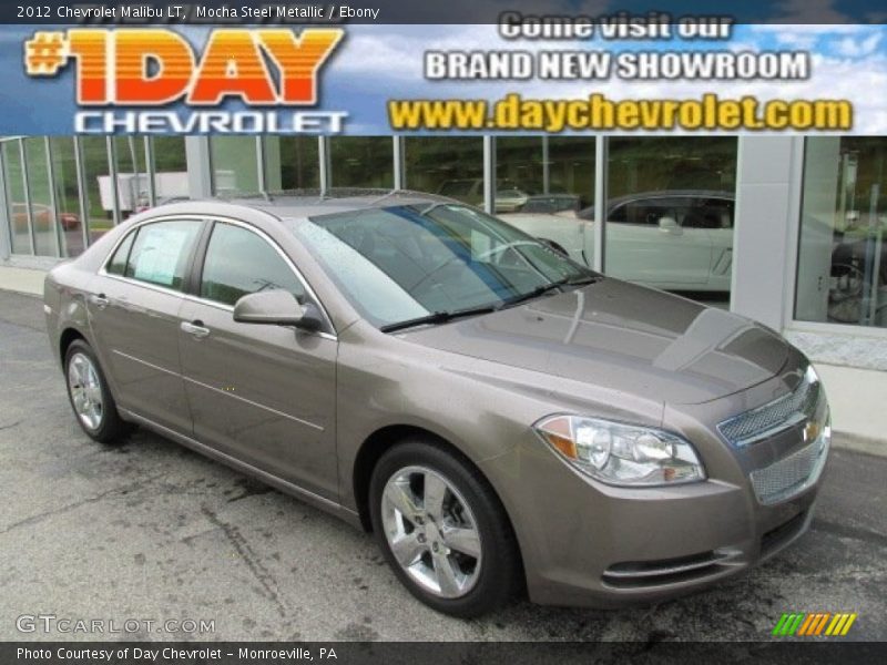 Mocha Steel Metallic / Ebony 2012 Chevrolet Malibu LT