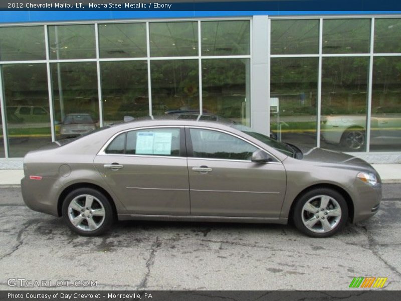 Mocha Steel Metallic / Ebony 2012 Chevrolet Malibu LT