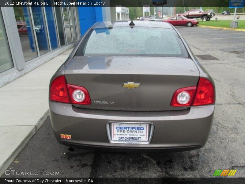 Mocha Steel Metallic / Ebony 2012 Chevrolet Malibu LT