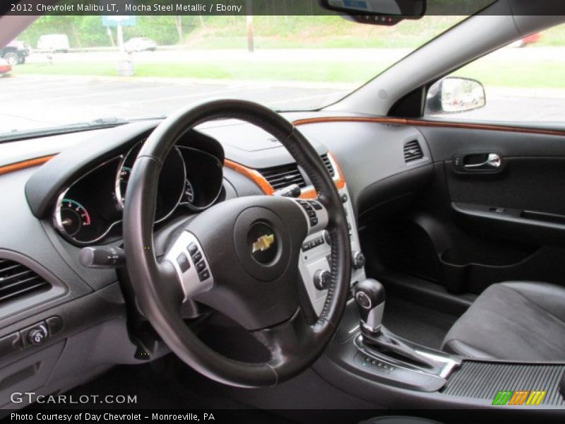 Mocha Steel Metallic / Ebony 2012 Chevrolet Malibu LT