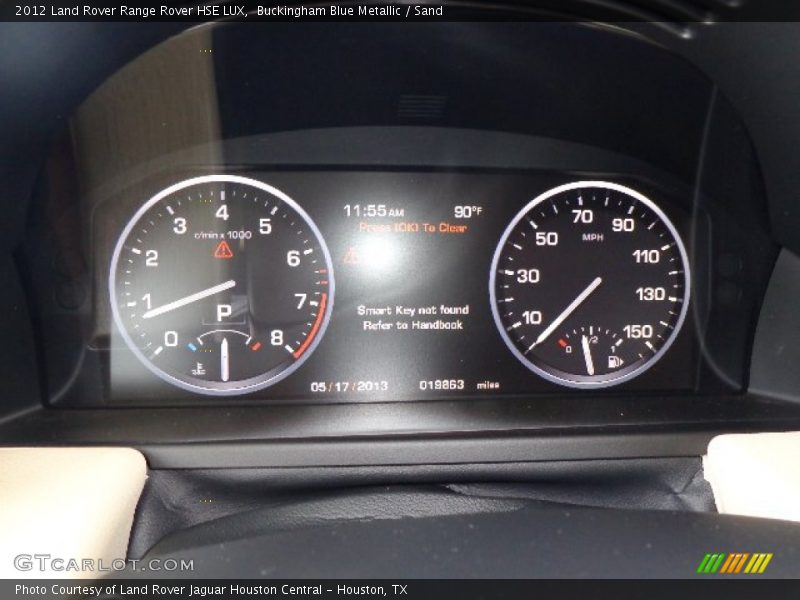  2012 Range Rover HSE LUX HSE LUX Gauges