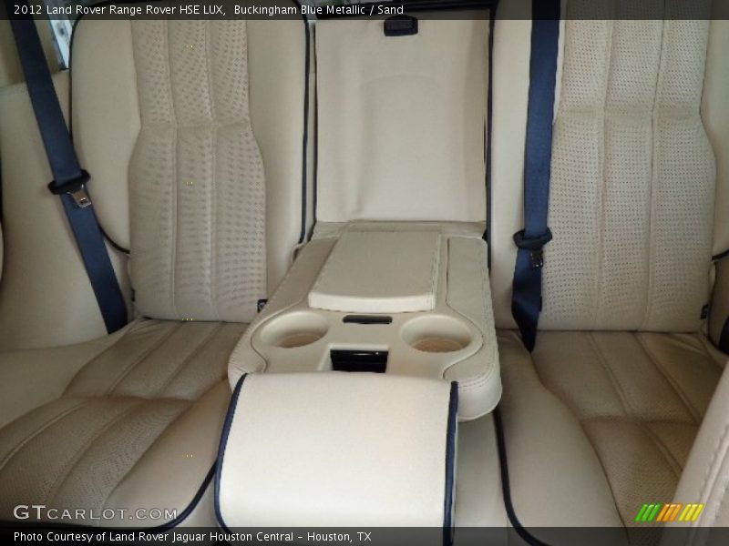 Buckingham Blue Metallic / Sand 2012 Land Rover Range Rover HSE LUX