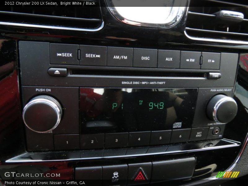 Audio System of 2012 200 LX Sedan